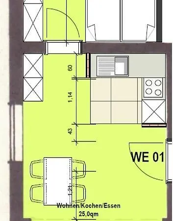Haus Frische Brise 331 - 1 Apartment Juist